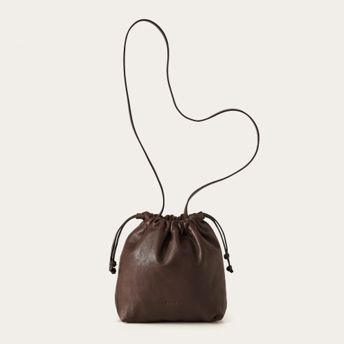 Dima Bag M, deep brown OUTLET